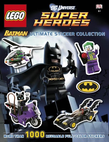 DC Universe Super Heroes: Batman: Ultimate Sticker Collection LEGO Activity Books set (#9780756698171-1, 2012)