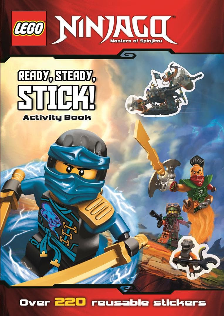 Ninjago: Ready, Steady, Stick: Activity Book LEGO set (#9781405283175-1)