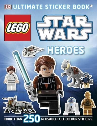 Star Wars: Ultimate Sticker Book: Heroes LEGO set (#9781405364409-1)