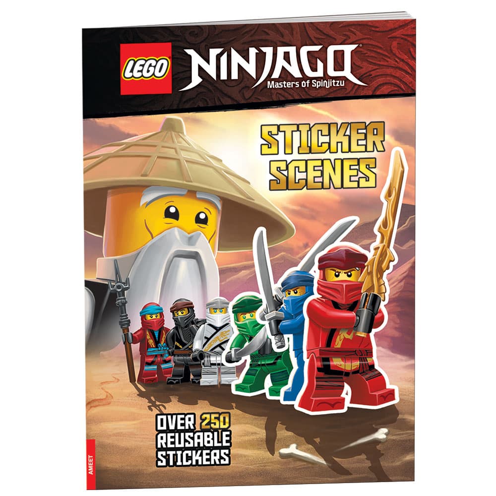 Ninjago: Sticker Scenes LEGO Activity Books set (#9781760506568-1, 2021)