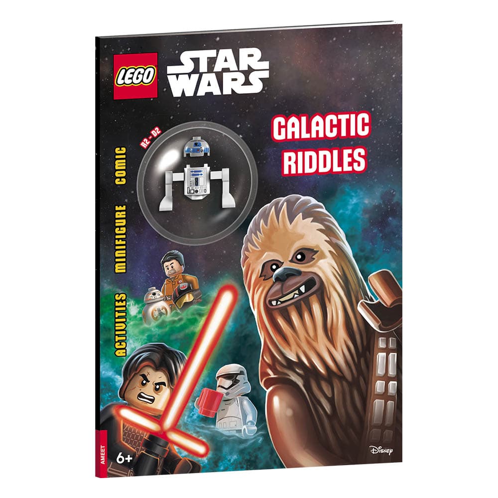 Star Wars: Galactic Riddles LEGO Activity Books with LEGO Parts set (#9781760507008-1, 2021)