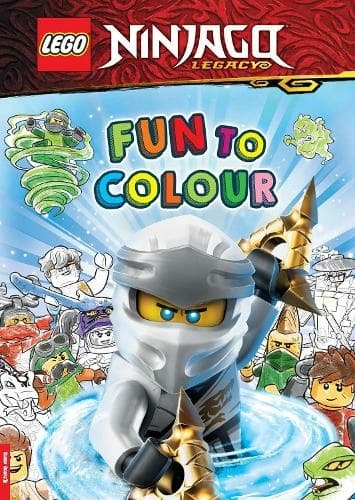 Ninjago Legacy: Fun to Colour LEGO Activity Books set (#9781780557762-1, 2021)