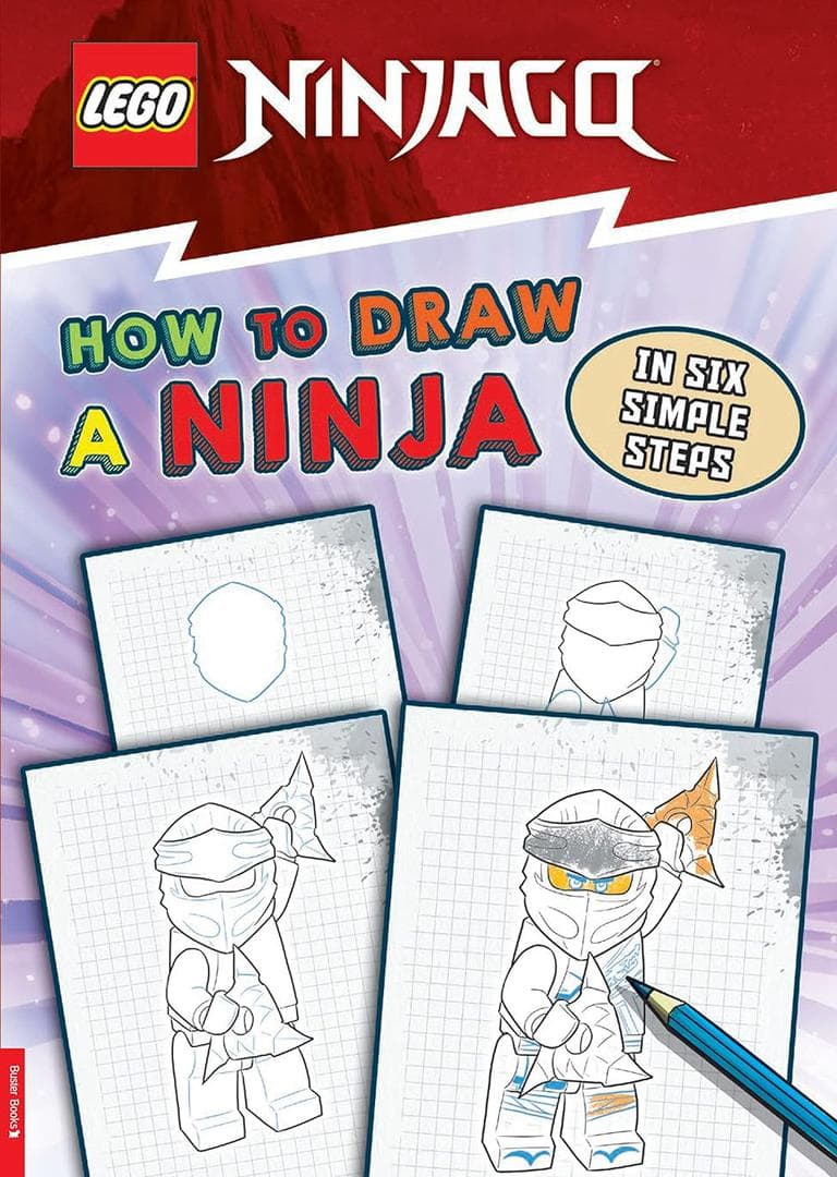 Ninjago: How to Draw a Ninja LEGO Activity Books set (#9781780559896-1, 2023)