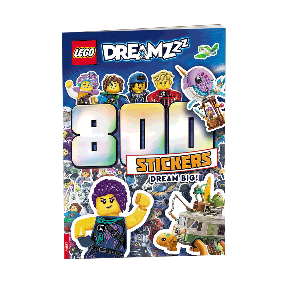 Dreamzzz: 800 Stickers LEGO Activity Books set (#9781837250073-1, 2024)