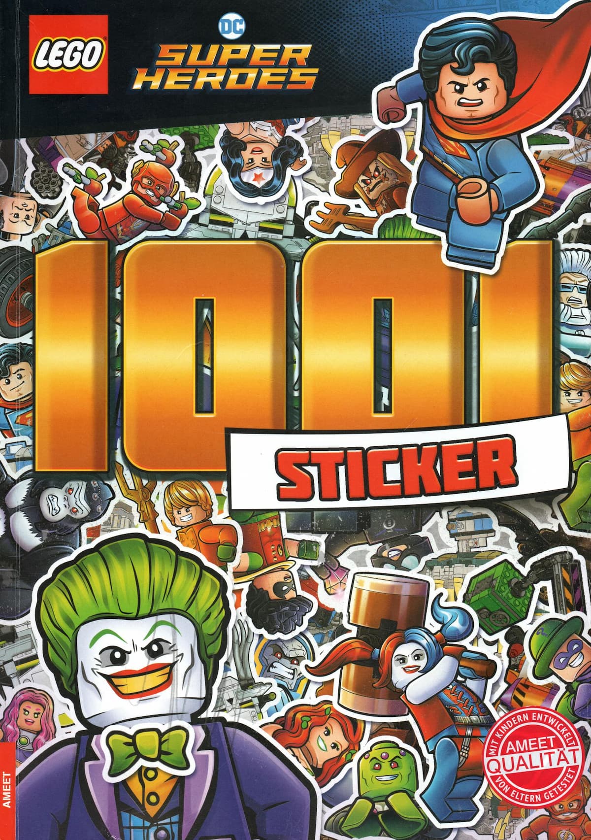 DC Comics Super Heroes: 1001 Stickers Heroes vs Villains LEGO set (#9783960801825-1)