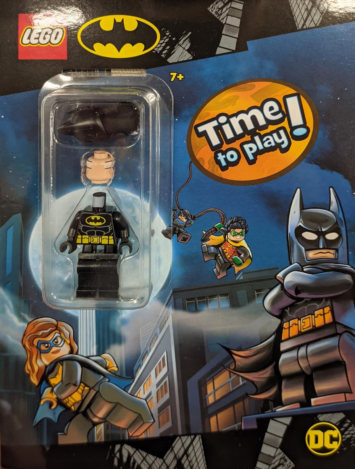 DC Comics Batman: Time to play! LEGO Activity Books with LEGO Parts set (#9788325339159-1, 2022)