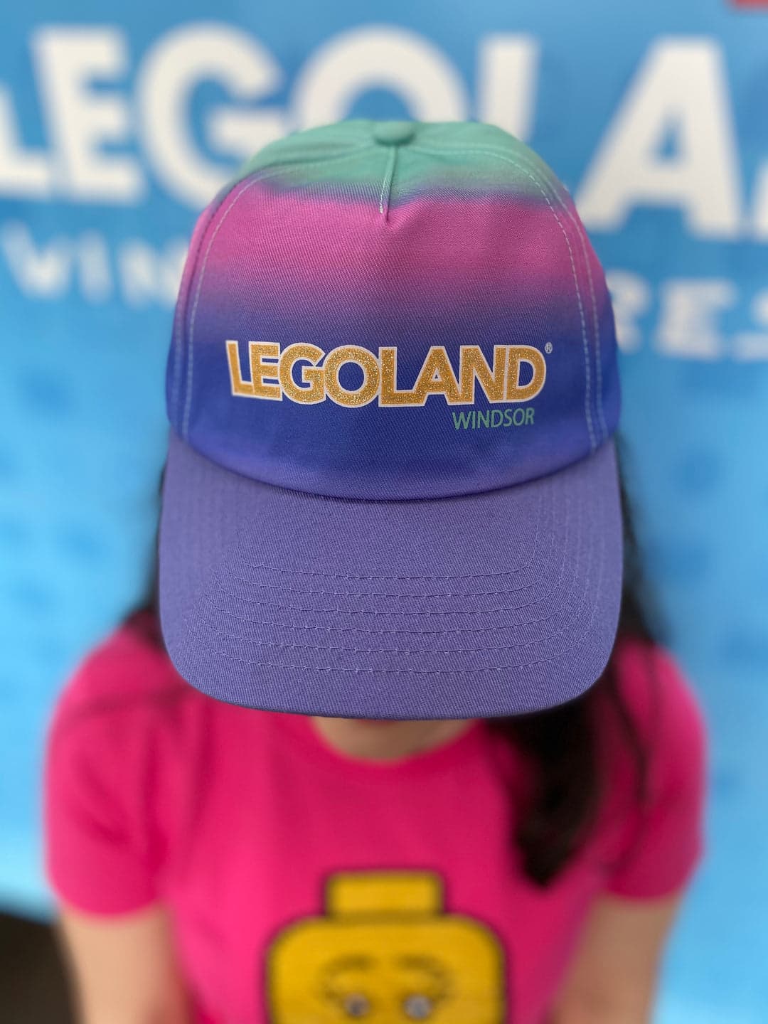 LEGOLAND Windsor Pastel Ombre Glitter Cap LEGO Gear set (#CAP-2, 2020)