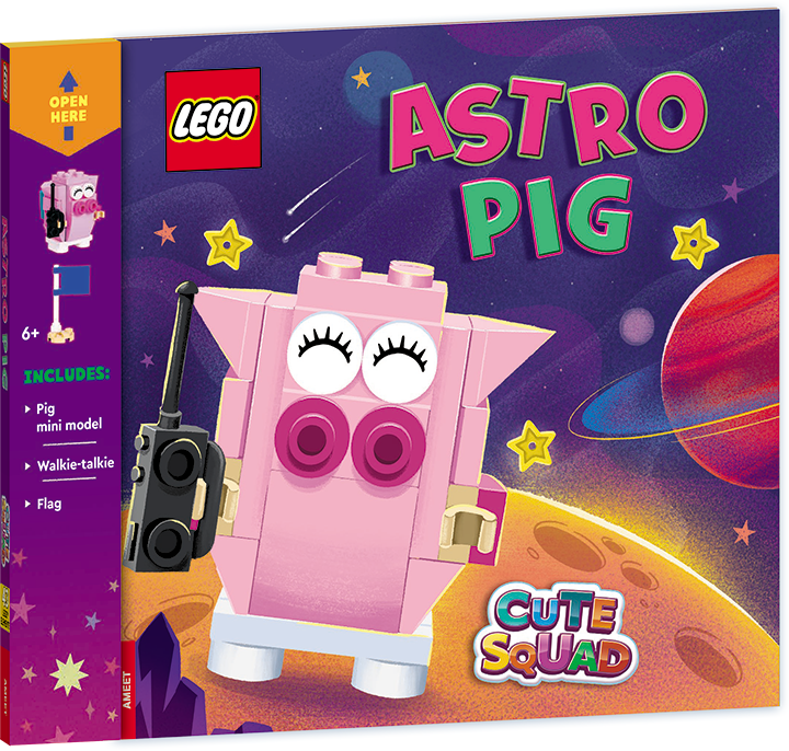 Astro Pig LEGO Activity Books with LEGO Parts set (#CAP6602-1, 2024)