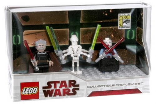 Collectible Display Set 4 LEGO Star Wars set (#COMCON006-1, 2009)