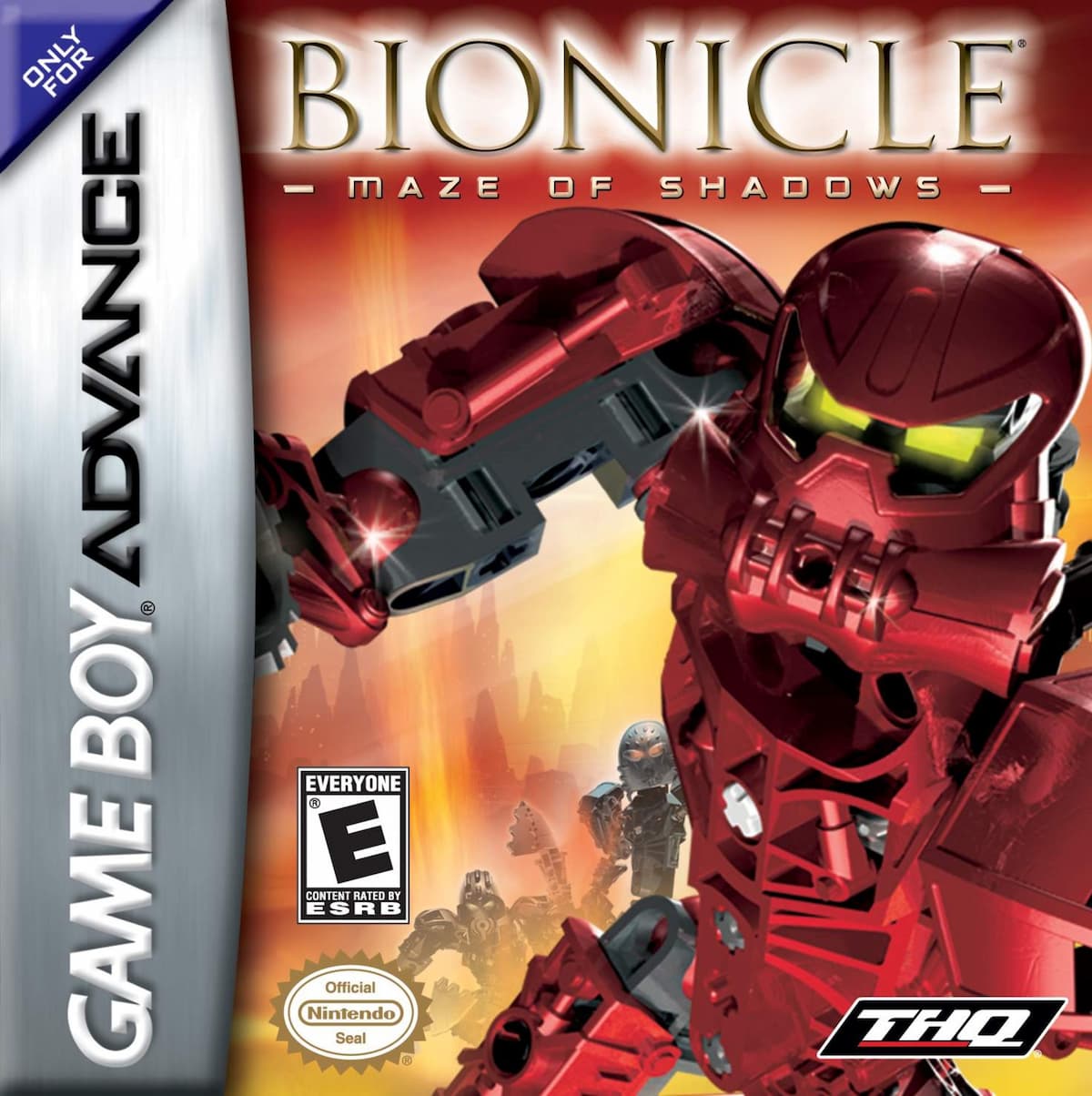 Bionicle: Maze of Shadows - Game Boy Advance LEGO Video Games and Accessories set (#GBAGAME-1, 2005)