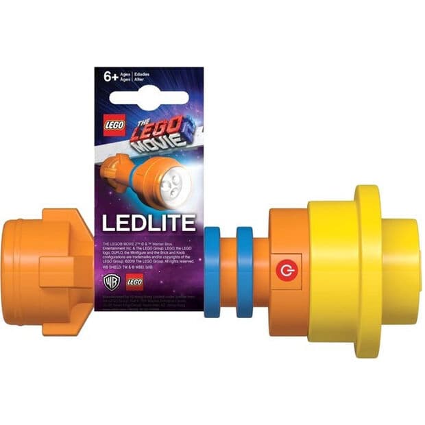 The Lego Movie 2 Flashlight - Orange LEGO Houseware set (#LGLFL2-1, 2019)