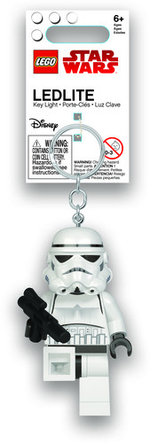 Stormtrooper with Blaster Key Light LEGO Key Chain set (#LGLKE123-1, 2018)
