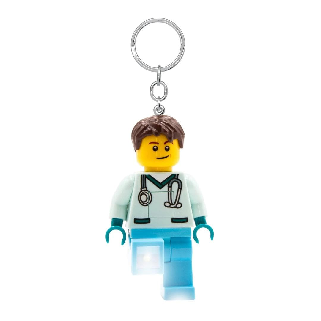Male Nurse Key Light LEGO Key Chain set (#LGLKE194-1, 2024)