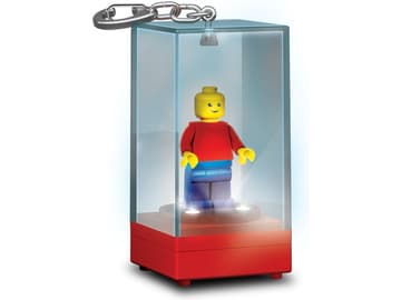 Key Chain Light Display Case - Red LEGO Key Chain set (#LGLKE75-Red-1, 2016)