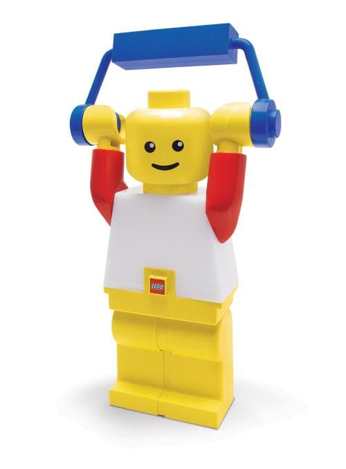 Minifigure Lantern with Red Arms and Yellow Legs LEGO Houseware set (#LGLLA1B-2, 2009)