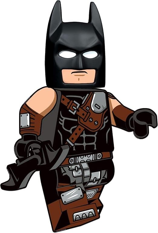 Batman Mask Wall Night light with Staticker LEGO Gear set (#LGLNI11-1, 2019)