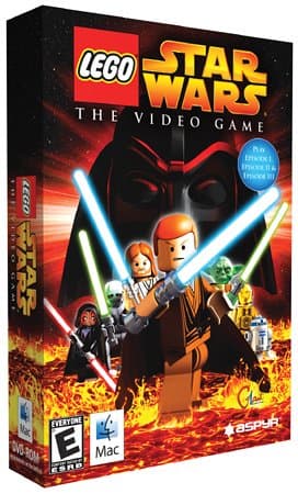Star Wars: The Video Game - MAC CD-ROM LEGO Video Games and Accessories set (#MACGAME-3, 2005)
