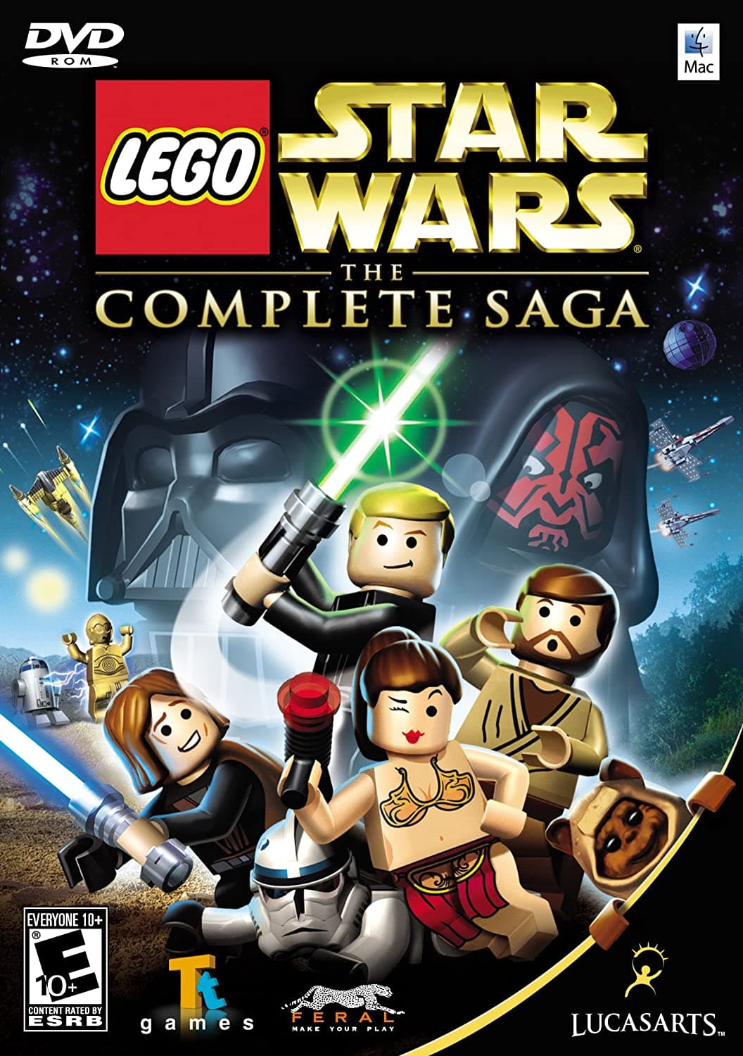 Star Wars: The Complete Saga - MAC DVD-ROM LEGO Video Games and Accessories set (#MACGAME-4, 2009)