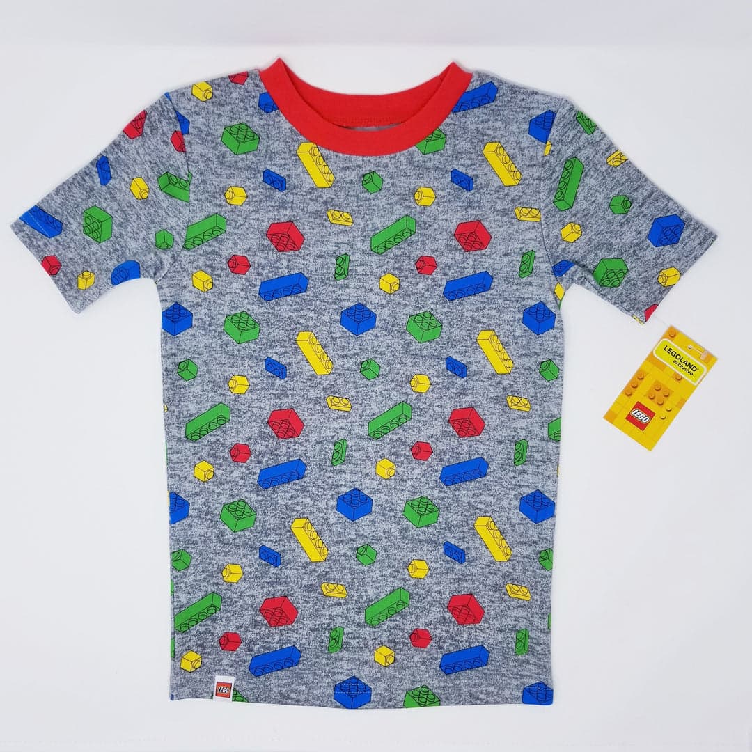 Iconic Brick Pajama Set (Gray) LEGO Gear set (#PAJAMAS-2, 2020)