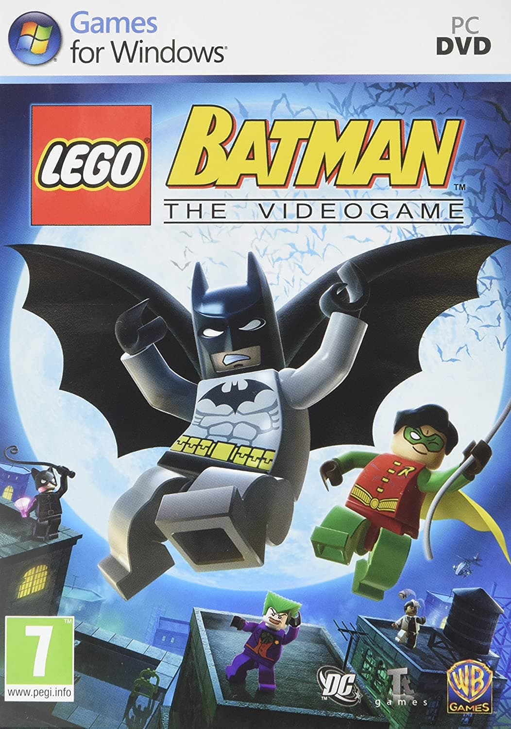 Batman the Videogame - Windows PC LEGO Video Games and Accessories set (#PCGAME-2, 2008)