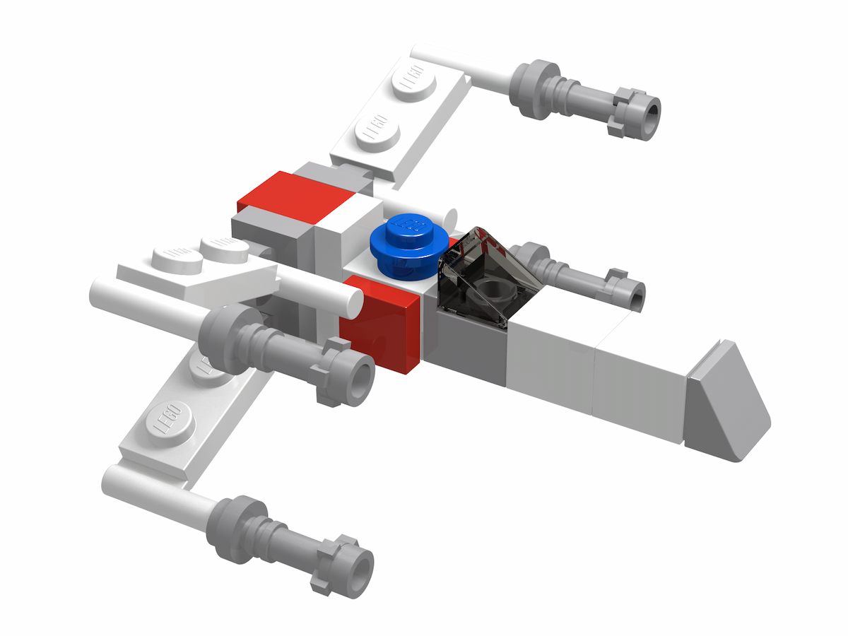 X-Wing LEGO Star Wars set (#SWCOMIC1-1, 2015)