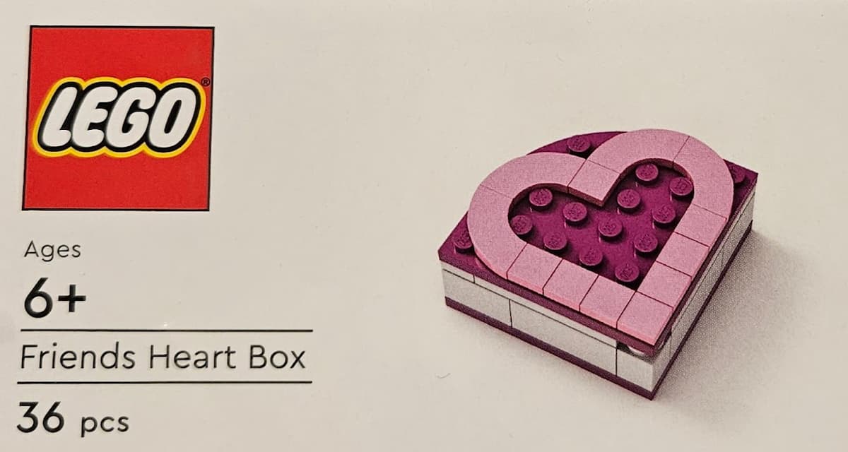 Friends Heart Box LEGO Friends set (#TRUHEARTBOX-1, 2023)