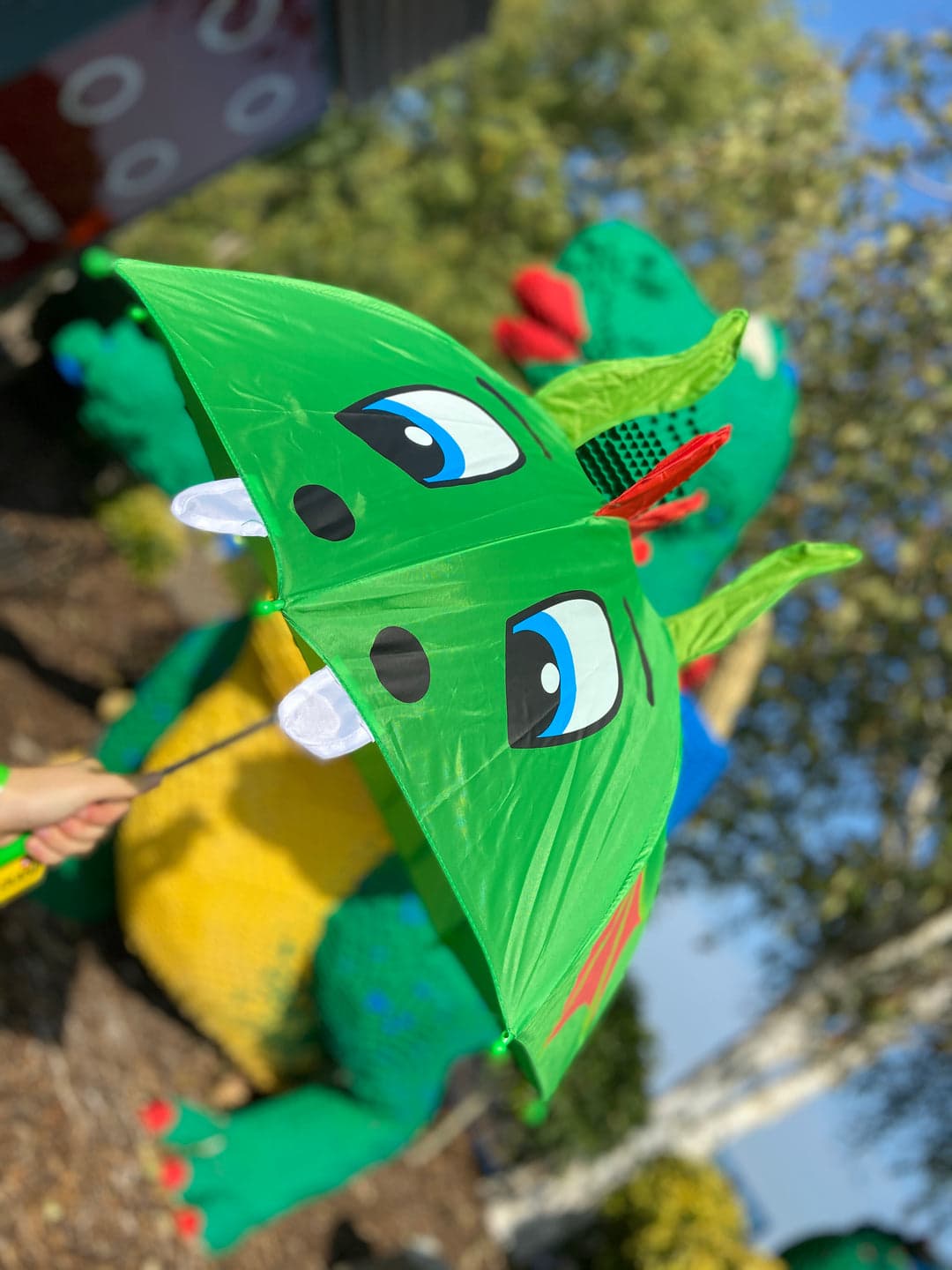 Kids LEGOLAND Dragon Umbrella LEGO Gear set (#UMBRELLA-2, 2020)