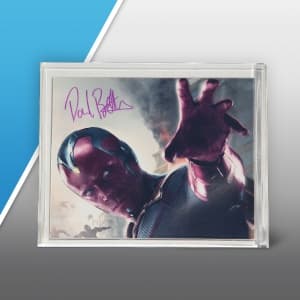 Vision Photo Signed by Paul Bettany LEGO Gear set (#VISION-1, 2021)
