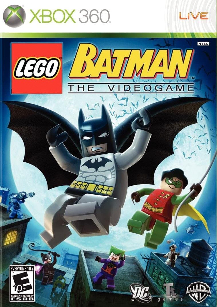 Batman the Videogame - Xbox 360 LEGO Video Games and Accessories set (#XBOXGAME-1, 2008)